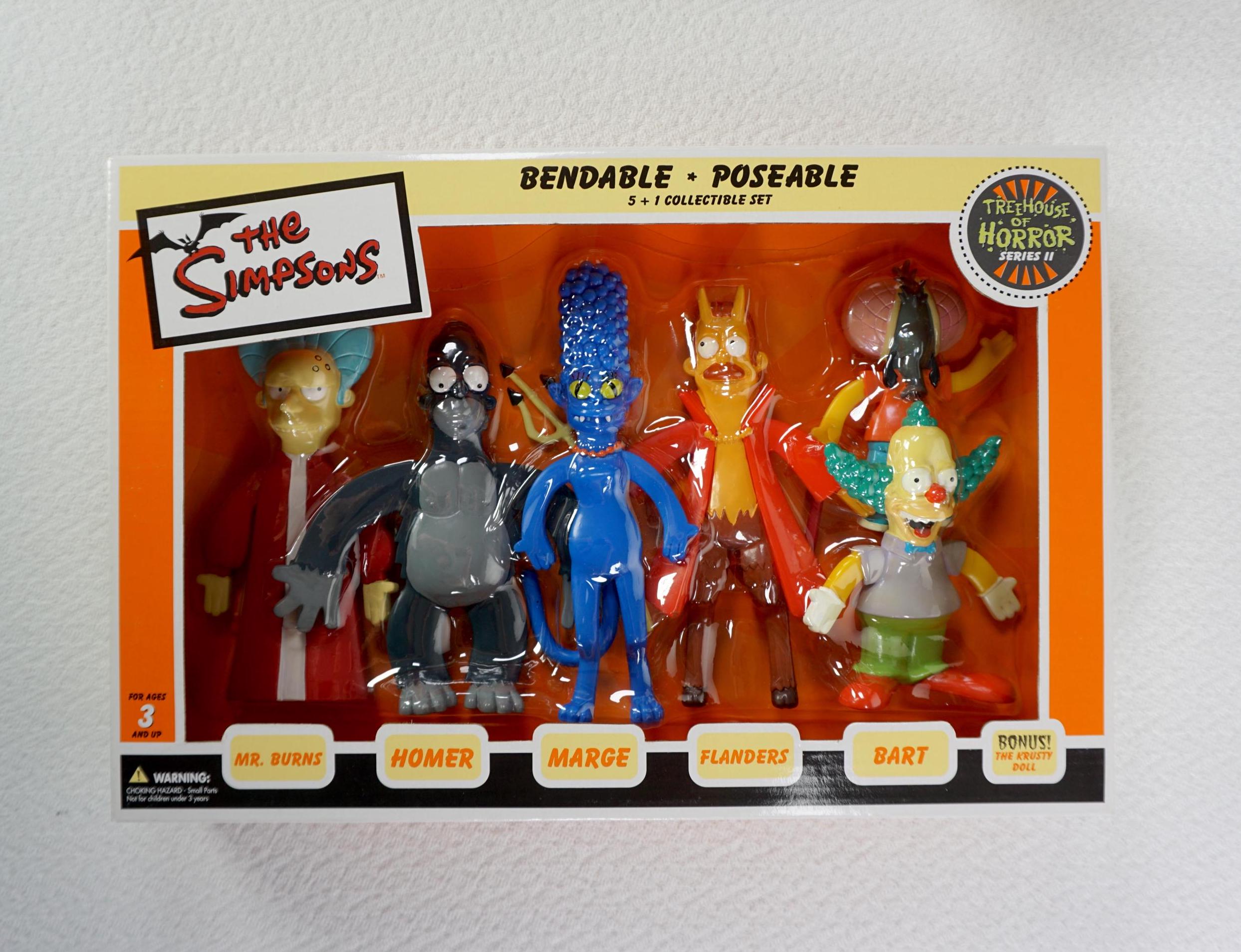 Simpsons Bendable Treehouse of Horror Set