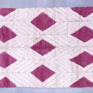 handmade rug, bohemian rug, moroccan wool rug, living room rug, berber rug, Soft wool rug, large area rug, antique rug,	white moroccan rug, rugs for living room,	pink moroccan rug, area rug, moroccan rug 6x10,