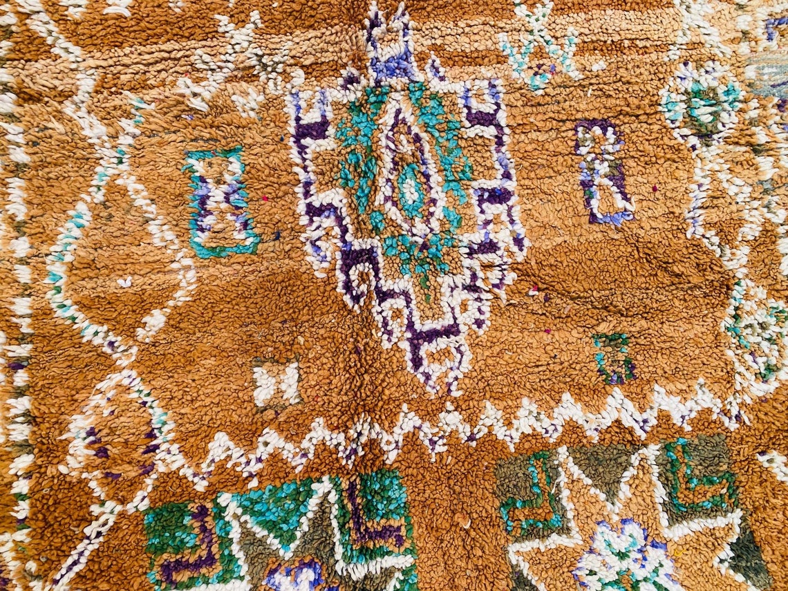 Lovely Moroccan Rug 6x8 Authentic Moroccan Boujad Rug Etsy