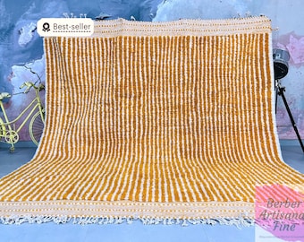 Moroccan Berber rug - Beni ourain rug - all wool berber rug - Custom area rug - handmade rug - Genuine lamb wool - Berber wool rug - area
