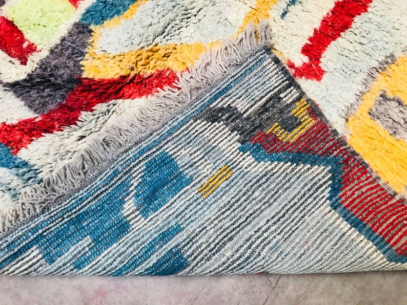 Fabulous Moroccan Rug 6x8 Authentic Moroccan Boujad Rug Etsy