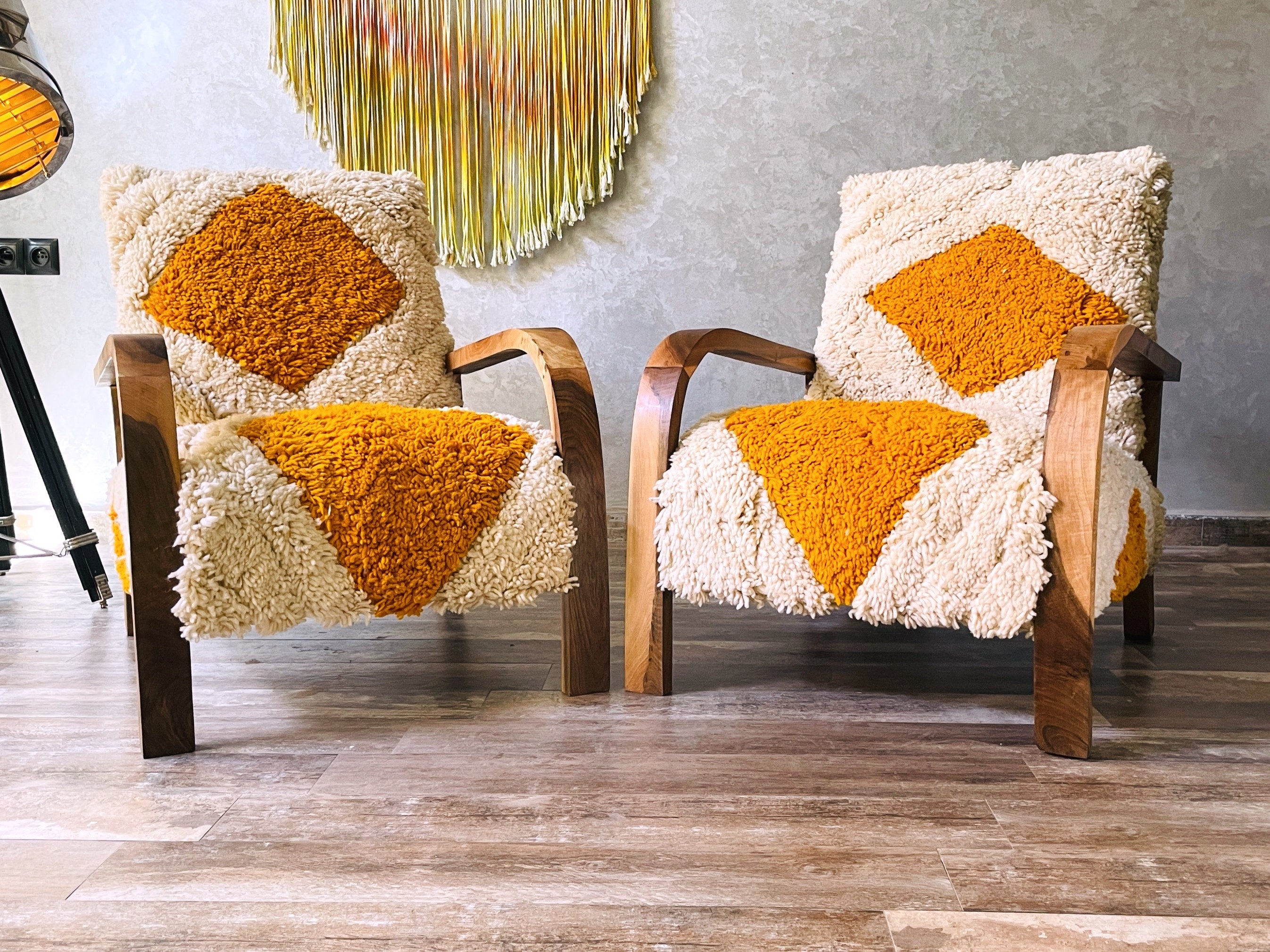 Custom Outdoor Furniture, Set of 2 chairs, Moroccan Chairs, Armchair, Home Decor.