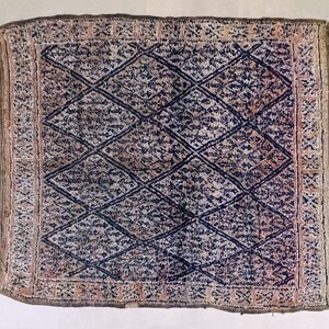 Boho Rug, moroccan area rug, area rug,	wool rug, vintage rug, bohemian rug, berber rug, pink moroccan rug, boujad rug, home decor, rug for bedroom, abstract rug, Moroccan Rug 7x9,