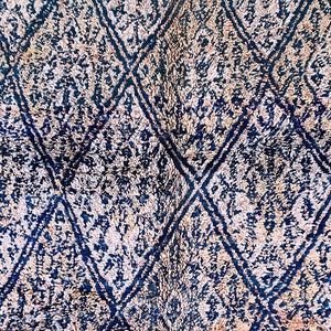 Boho Rug, moroccan area rug, area rug,	wool rug, vintage rug, bohemian rug, berber rug, pink moroccan rug, boujad rug, home decor, rug for bedroom, abstract rug, Moroccan Rug 7x9,