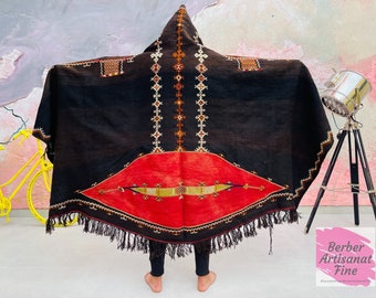 【vintage】229cm×164cm ベルベル人作　モロッコ産　ヴィンテージ Vintage】モロッコ・ベルベルポッタリー BIRD-3 | SOMME