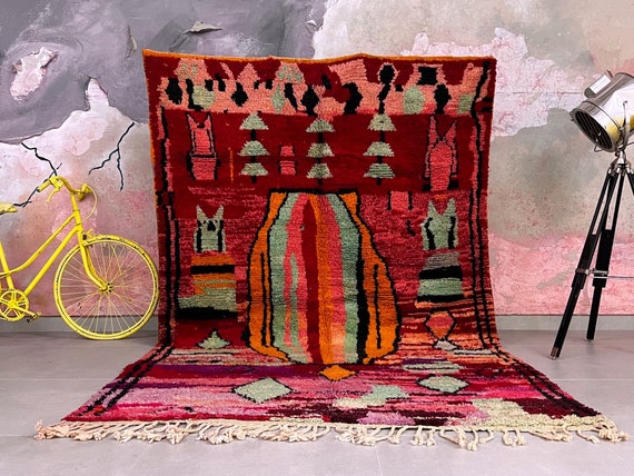 大判！300×120　ペルシャ絨毯　バルーチ　ヴィンテージラグ　トライバルラグ 大判！300×120 ペルシャ絨毯 バルーチ ヴィンテージラグ トライバル