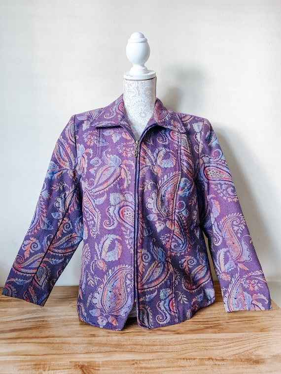 Women’s BonWorth Tapestry Jacket • Paisley Pattern