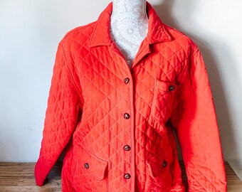 talbots red coat
