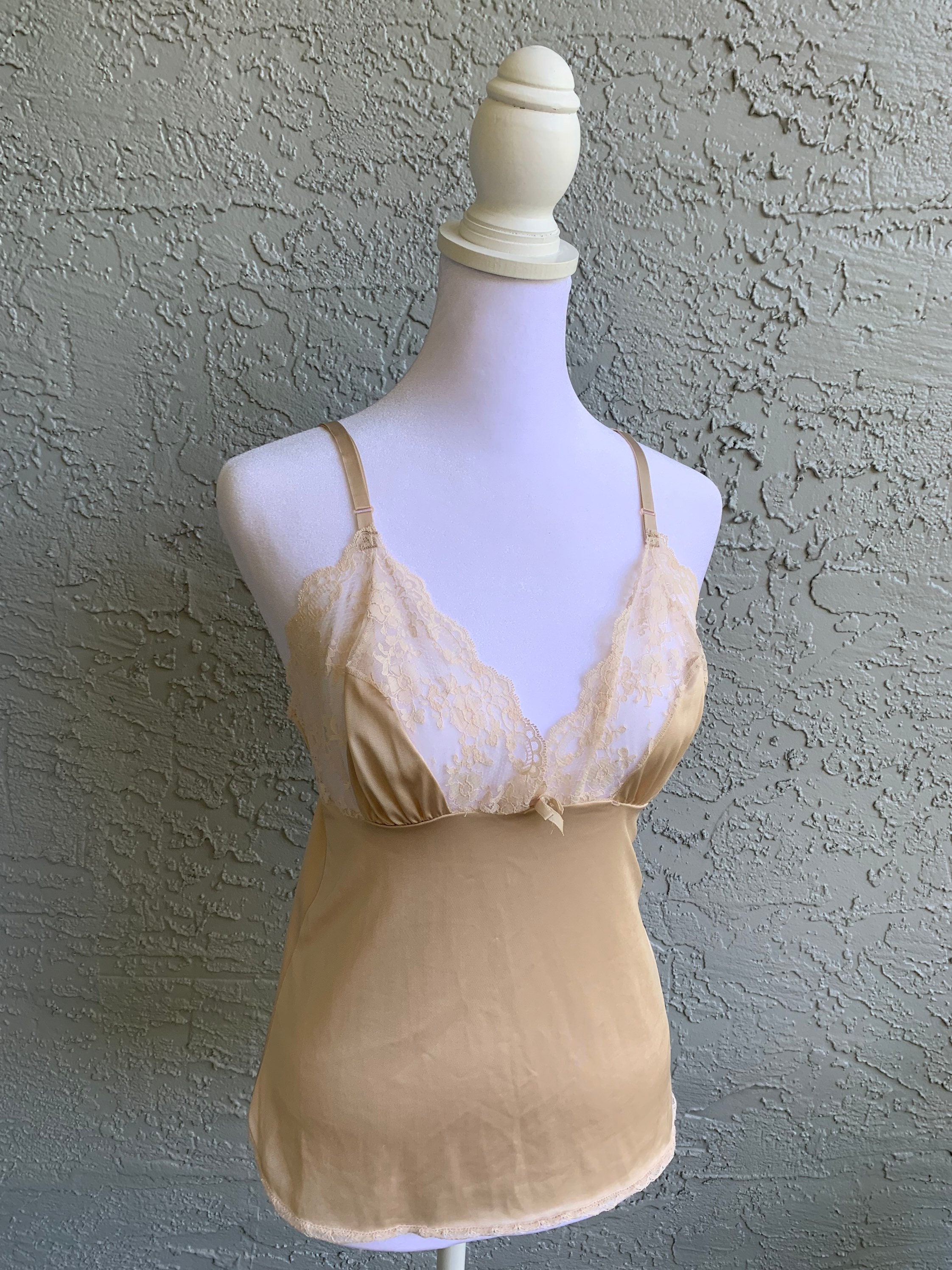 Vintage Kayser Cami Size 32 Nude - Etsy