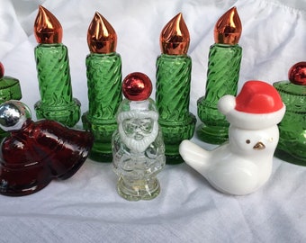 Avon santa candle | Etsy Avon santa bottle | Etsy