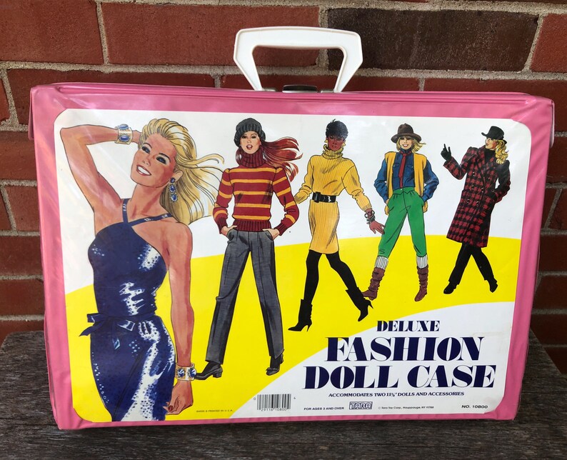 Vintage Tara Toy Corp Deluxe Fashion Doll Case Vinyl Carry Etsy