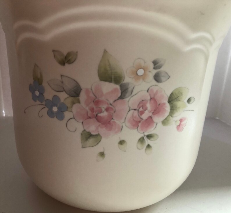 Vintage Pfaltzgraff Tea Rose Canisters. Set of 3. Pink and | Etsy