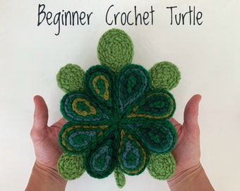 Crochet Turtle Pattern: Beginner-Friendly Wall Art (PDF Pattern)
