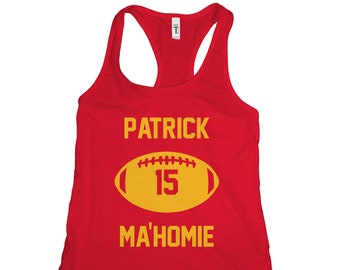 Patrick Mahomes Tank Top Chiefs Tanks Womens Patrick is Mahomie Tanks