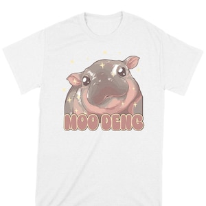 Camiseta de hipopótamo de Moo Deng