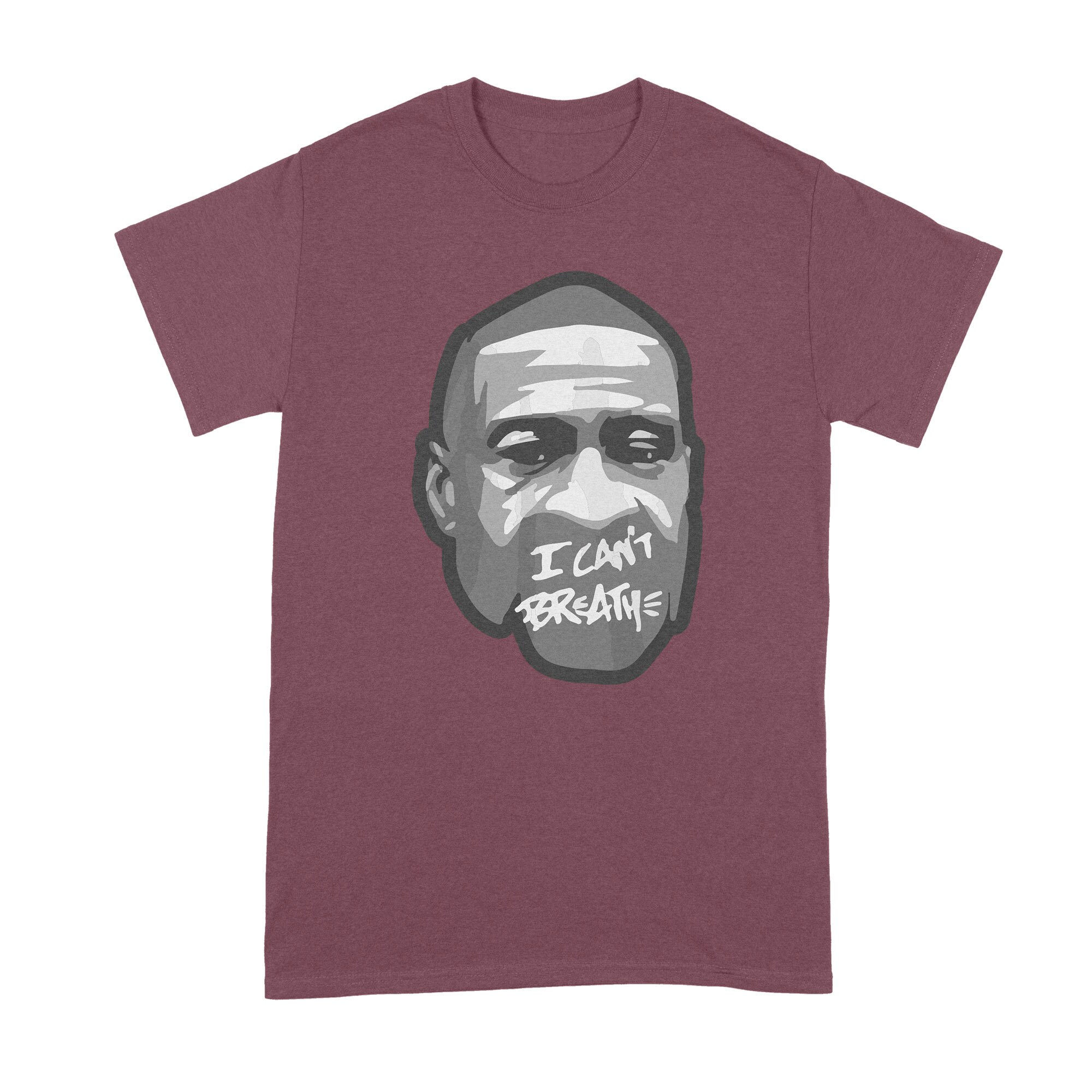 George Floyd face I can't Breathe Essential T-Shirt for Sale by  AntioneCrews