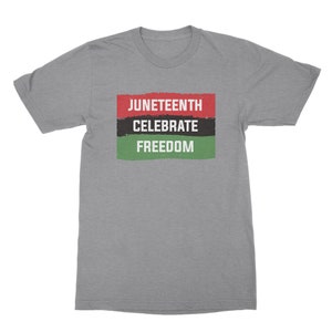 Juneteenth Juneteenth Shirt Sport Grey