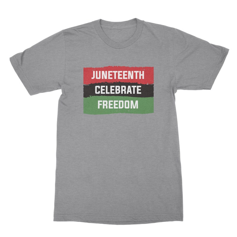 Juneteenth Juneteenth Shirt Sport Grey