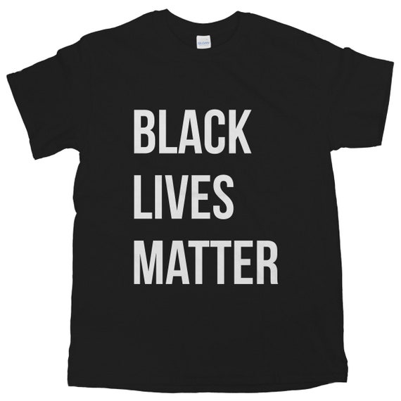 Black Lives Matter Tee BLM T-shirt Black Activist Shirt Social | Etsy