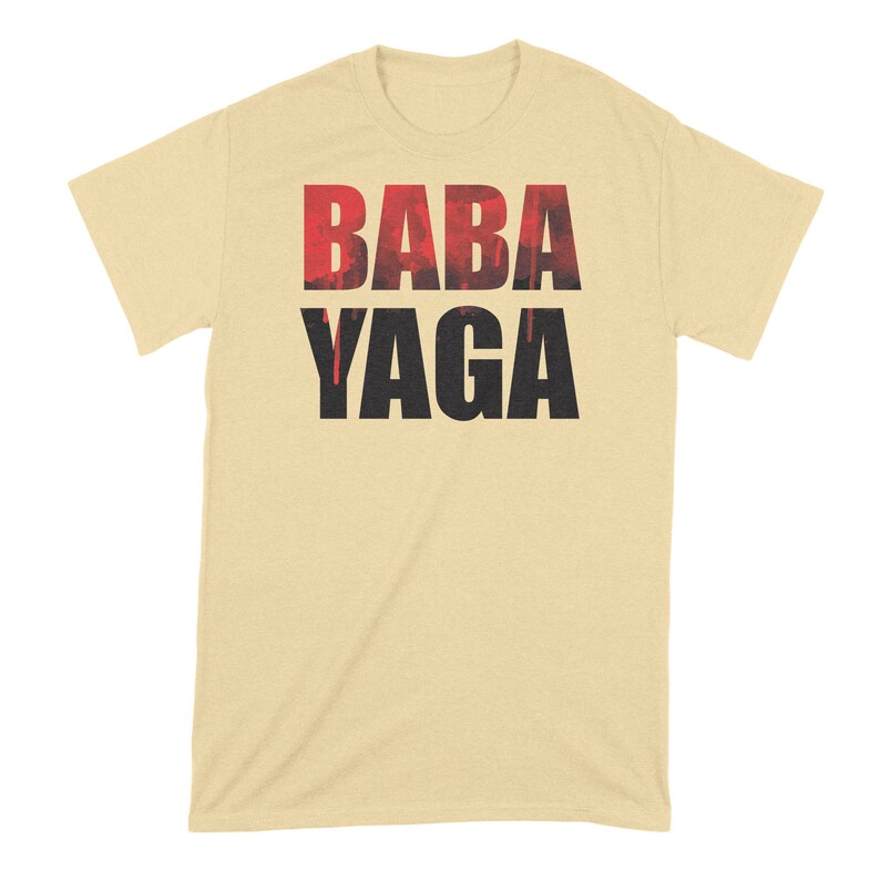 Baba Yaga Lettering Baba Yaga Baba Yaga Shirt Keanu Reeves Shirt - Etsy Canada