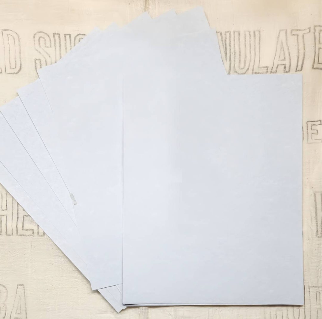 Blue Astroparche 60lb Vellum Finish Paper 20 Sheets Junk Etsy