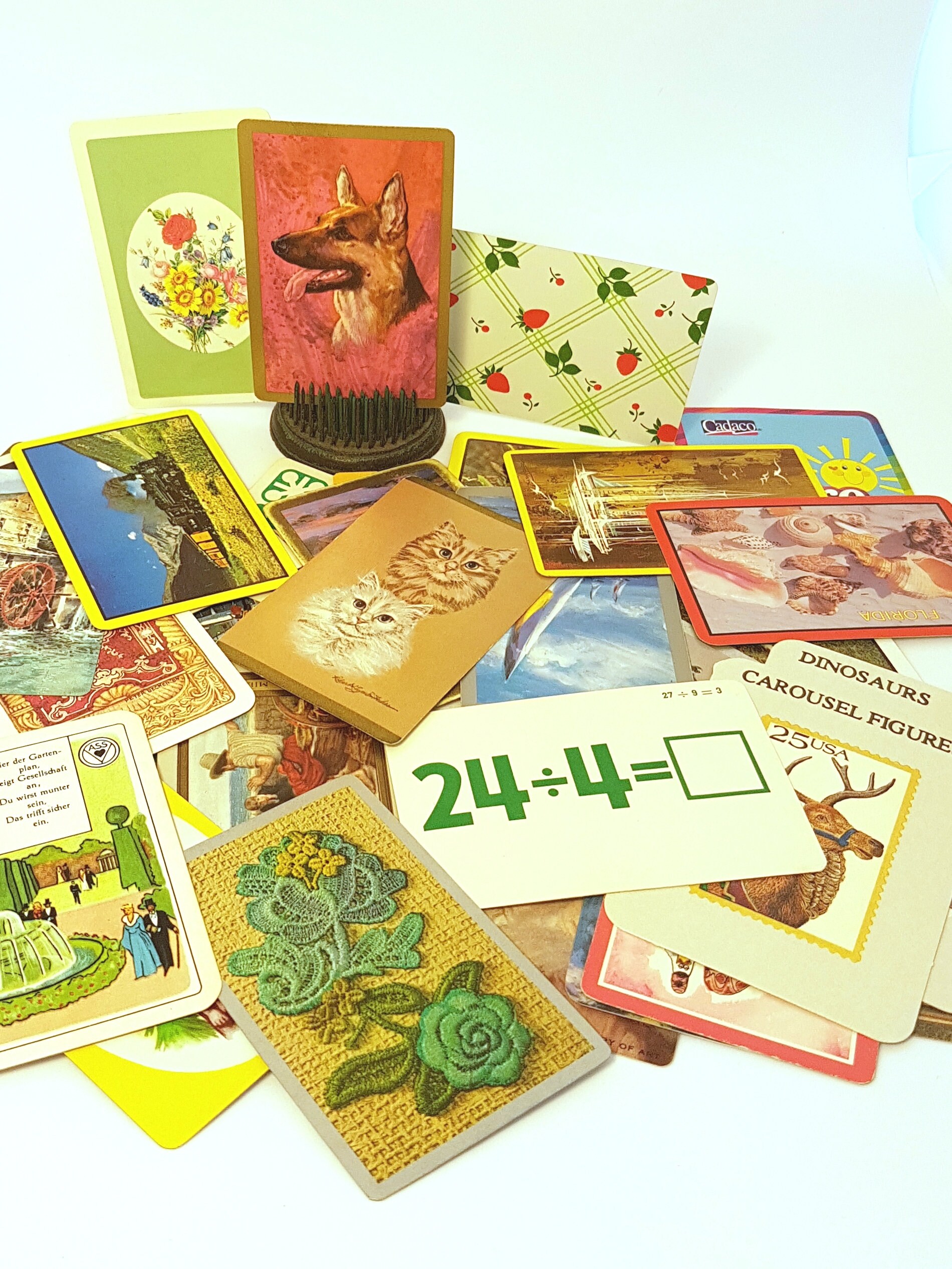 Vintage Playing Cards - Package of 45 different cards for Junk Journa…