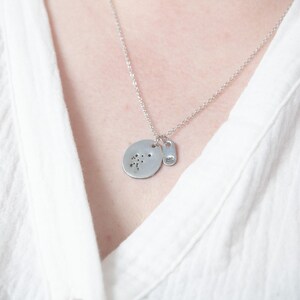 Aquarius Necklace for Women, Zodiac Necklaces for Women, Zodiac Constellation Necklace, Astrological JewelryHoroscope Necklace