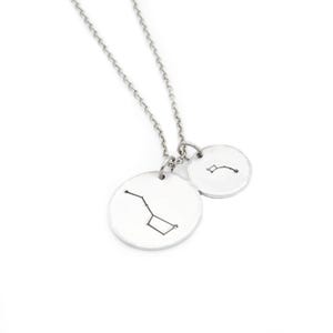 Big Dipper Little Dipper Necklace for Mom, Ursa Major Necklace, Ursa Minor Necklace, Constellation Necklace for Women,