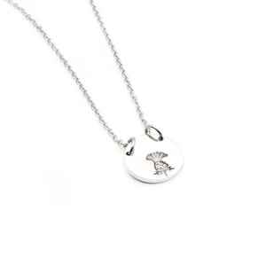 Scottish Thistle Necklace, Thistle Jewelry, Scotland Jewelry, Scottish Gifts for Her, Bookish Gifts for Women, Gifts for Book Lovers Women