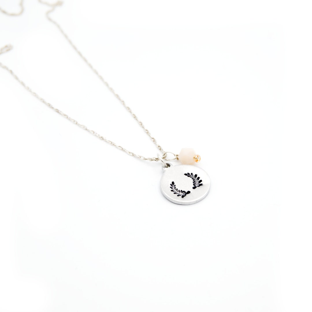 Laurel Wreath Necklace for Women, Greek Goddess Necklace for Women