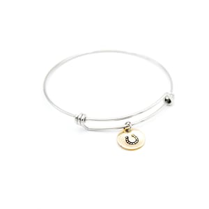 Lucky Horseshoe Bracelet, Horseshoe Jewelry, Horse Gifts for Women, Horse Lover Gift, Bookish Gifts for Women, Gifts for Book Lovers Women