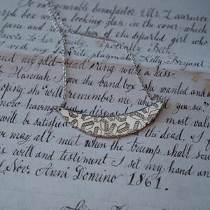 Book Necklace for Women, Bookish Necklace, Book Lover Jewelry, Bookish Gifts for Women, Gifts for Book Lovers, Hand Stamped Jewelry