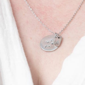 Libra Necklace for Women, Zodiac Necklaces for Women, Zodiac Constellation Necklace, Astrological Jewelry for Her, Horoscope Necklace