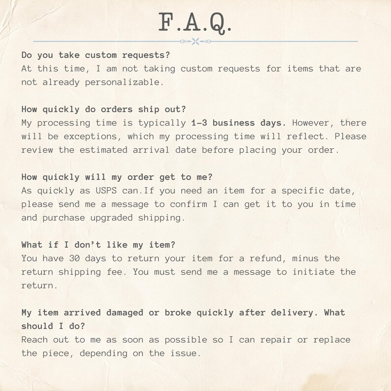 F.A.Q.