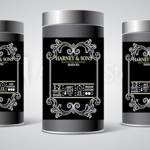 Harney & Sons Tea Labels