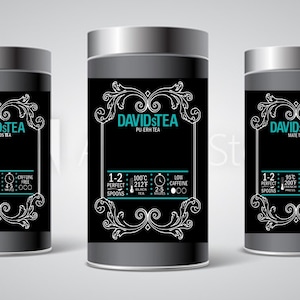 DAVIDsTEA LABELS