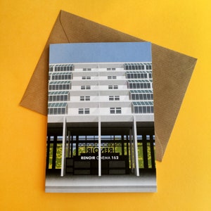 The Brunswick / Greetings Card / Notecard / London Architecture / Modernist Print / Digital Illustration