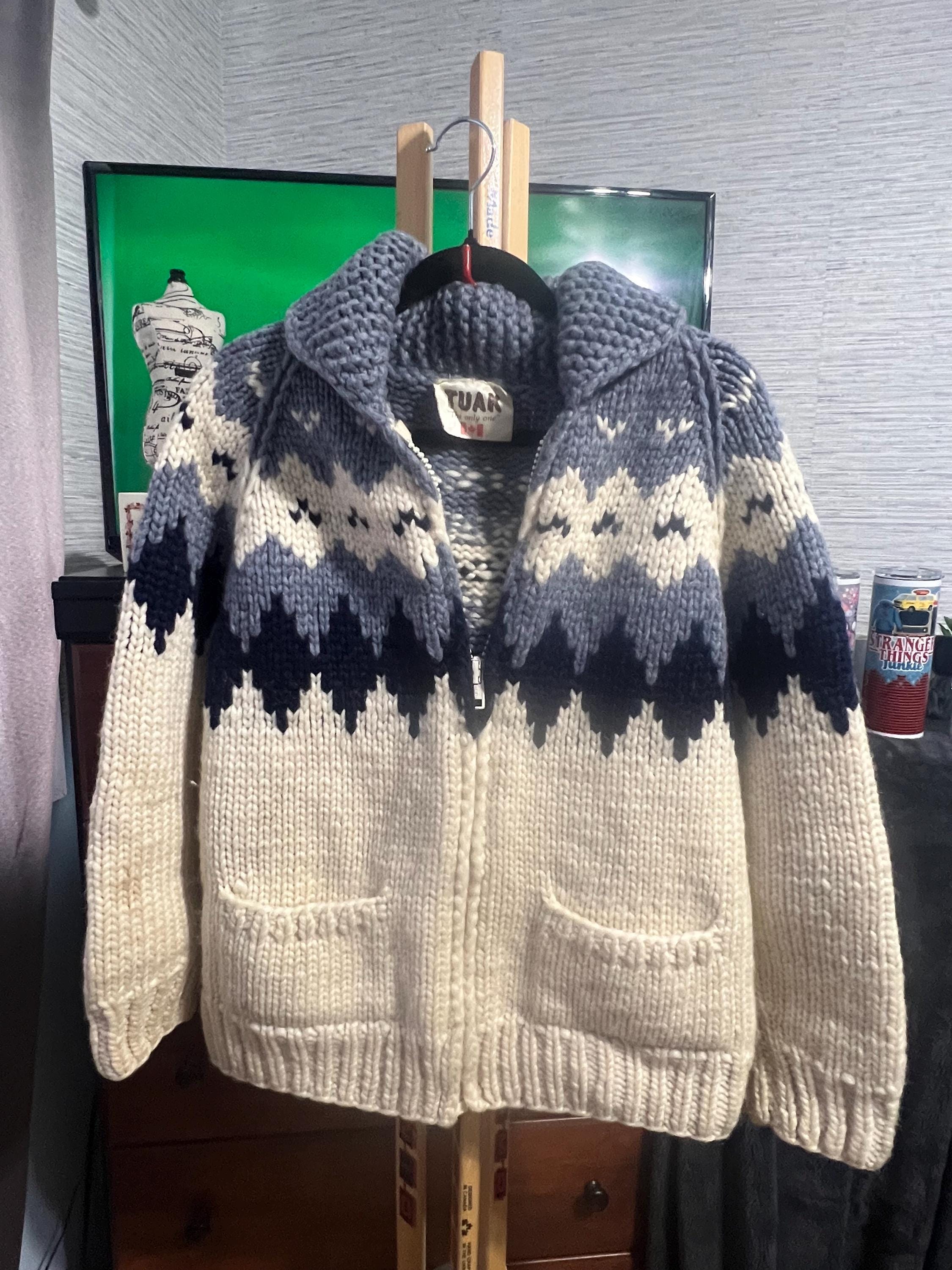 80s Cowichan Sweater - Etsy Canada