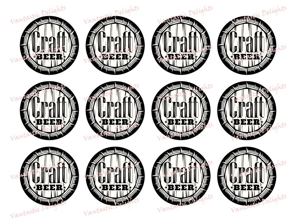 PRINTABLE Craft Beer Brew Brewery Pub Barrels Mug Etsy