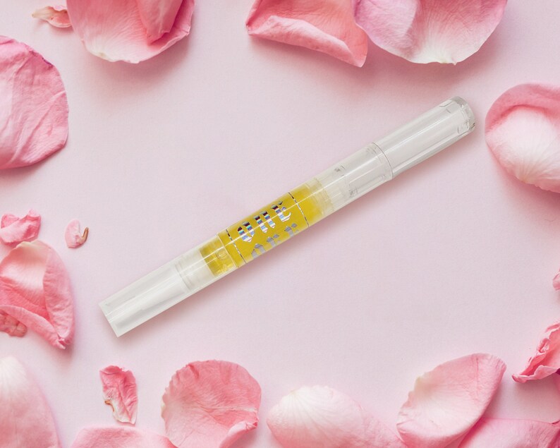 Cuticle Oil Pen. Rose Scented. Made With Jojoba Oil Sweet Etsy