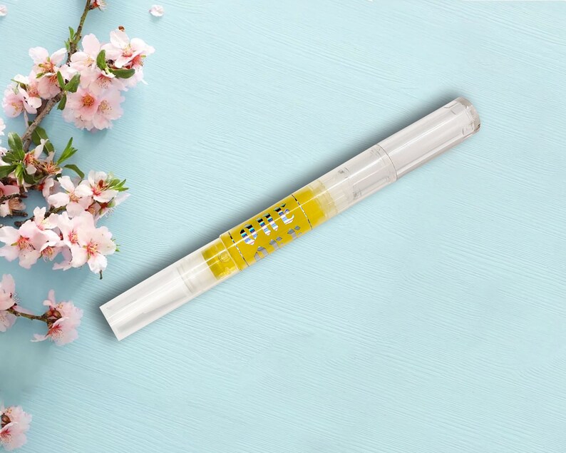 Cuticle Oil Pen. Rose Scented. Made With Jojoba Oil Sweet Etsy