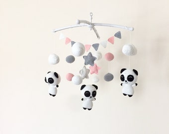 panda cot mobile