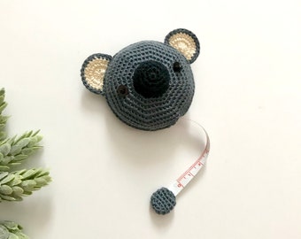 Cadeau de Noël pour quelqu’un de spécial, ruban à mesurer au crochet Koala, kolas au crochet, cadeau mignon pour quelqu’un de spécial