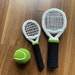 Set of Baby Toy With Crochet Tennis Ball and Racket Tennis - Etsy