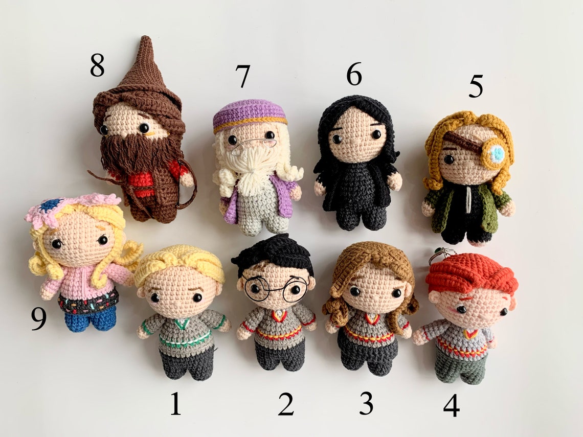 Harry Potter baby mobile plush doll baby nursery handmade Etsy