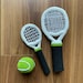 Set of Baby Toy With Crochet Tennis Ball and Racket Tennis - Etsy