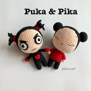 Crochet doll, handmade doll, plush toy, Christmas gift