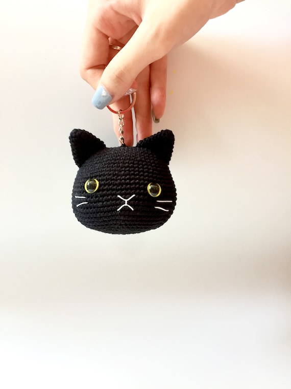 Black cat keyring deals