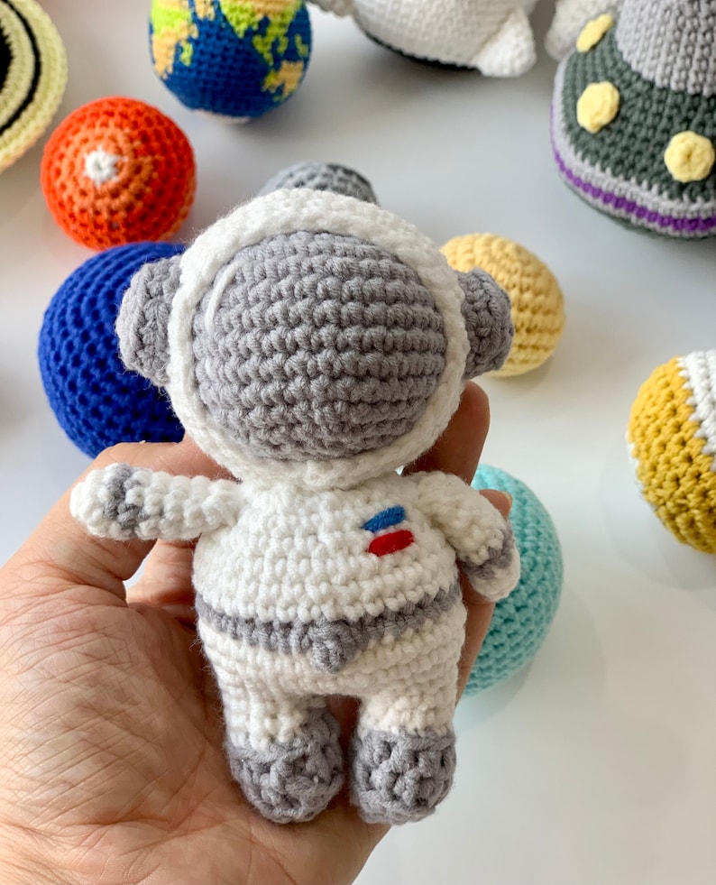 Combo Handmade Solar System Crochet Plush Toy Kid Etsy