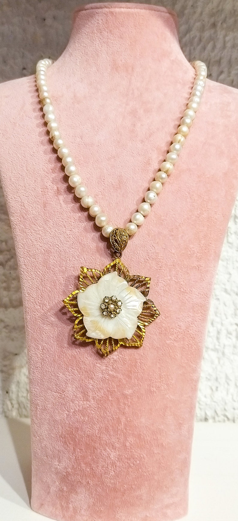 beaded necklace